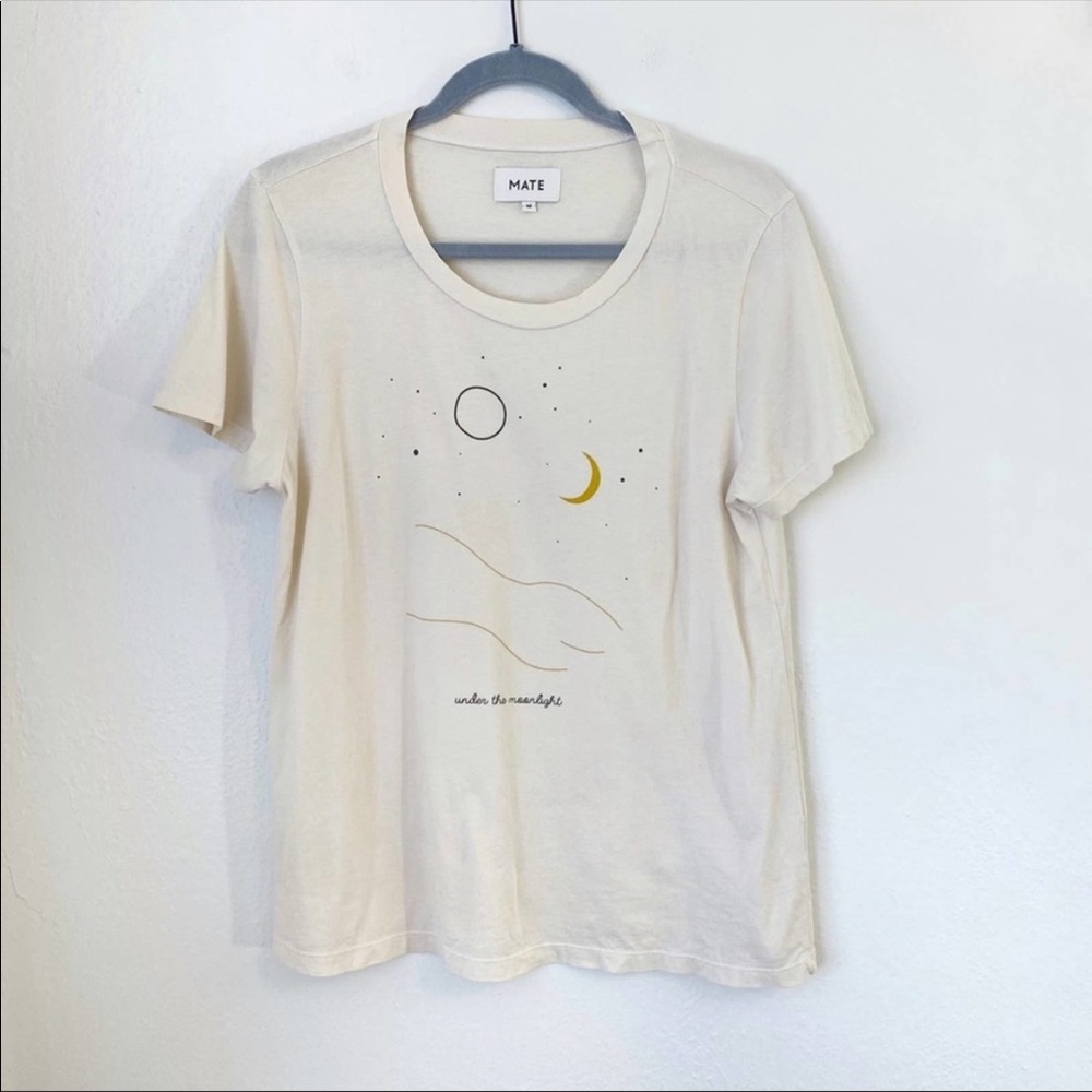 Mate the Label Cream Celestial Graphic T-Shirt